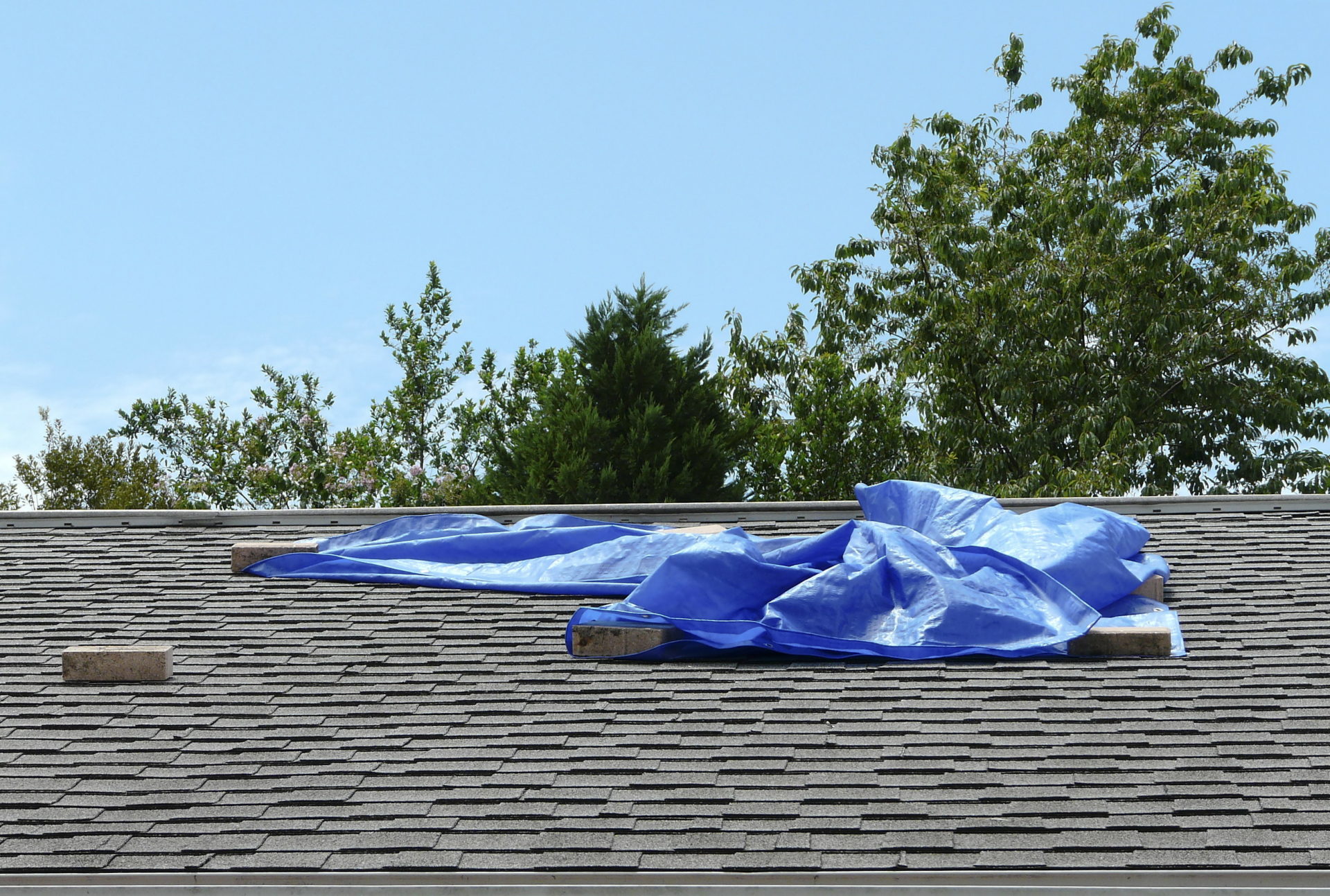 Commercial roof leak documentation in Anaheim